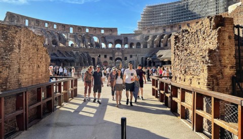 See what the gladiators saw from the arena