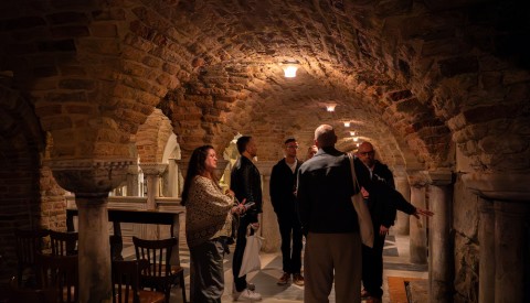 Visit areas not usually open to the public 